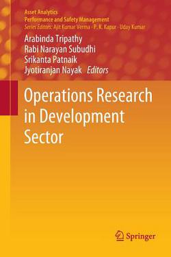 Operations Research in Development Sector|Arabinda Tripathy