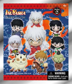 Inuyasha Series 2 25th Anniversary 3D Foam Bag Clip|Monogram