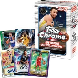 2024-25 Topps Chrome Basketball Value Box|Topps