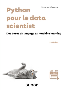 Python pour le data scientist - 3e éd.|Emmanuel Jakobowicz