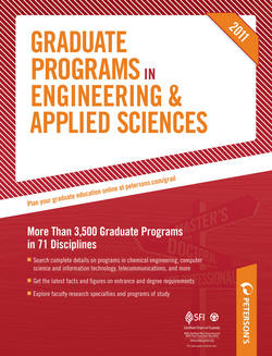 Peterson's Graduate Programs in Biomedical Engineering & Biotechnology, Chemical Engineering, and Civil & Environmental Enginee|Peterson's