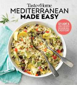 Taste of Home Mediterranean Made Easy|Editors at Taste of Home
