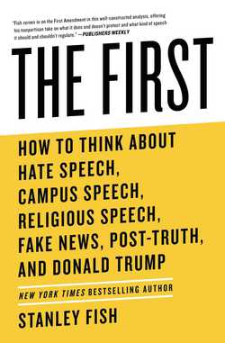 The First|Stanley Fish
